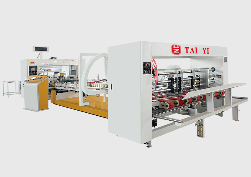 Fully Automatic Lifting Folder Gluer Stitcher Machine
